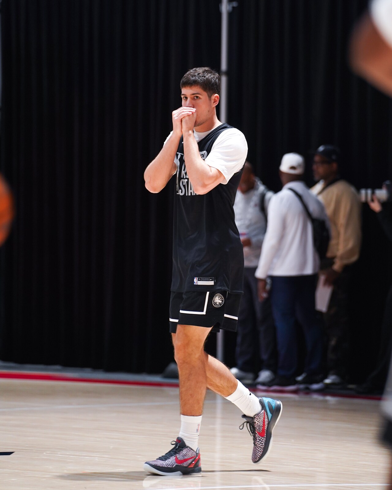 Rising Stars Practice - Reed Sheppard / Tristen Newton | Houston Rockets