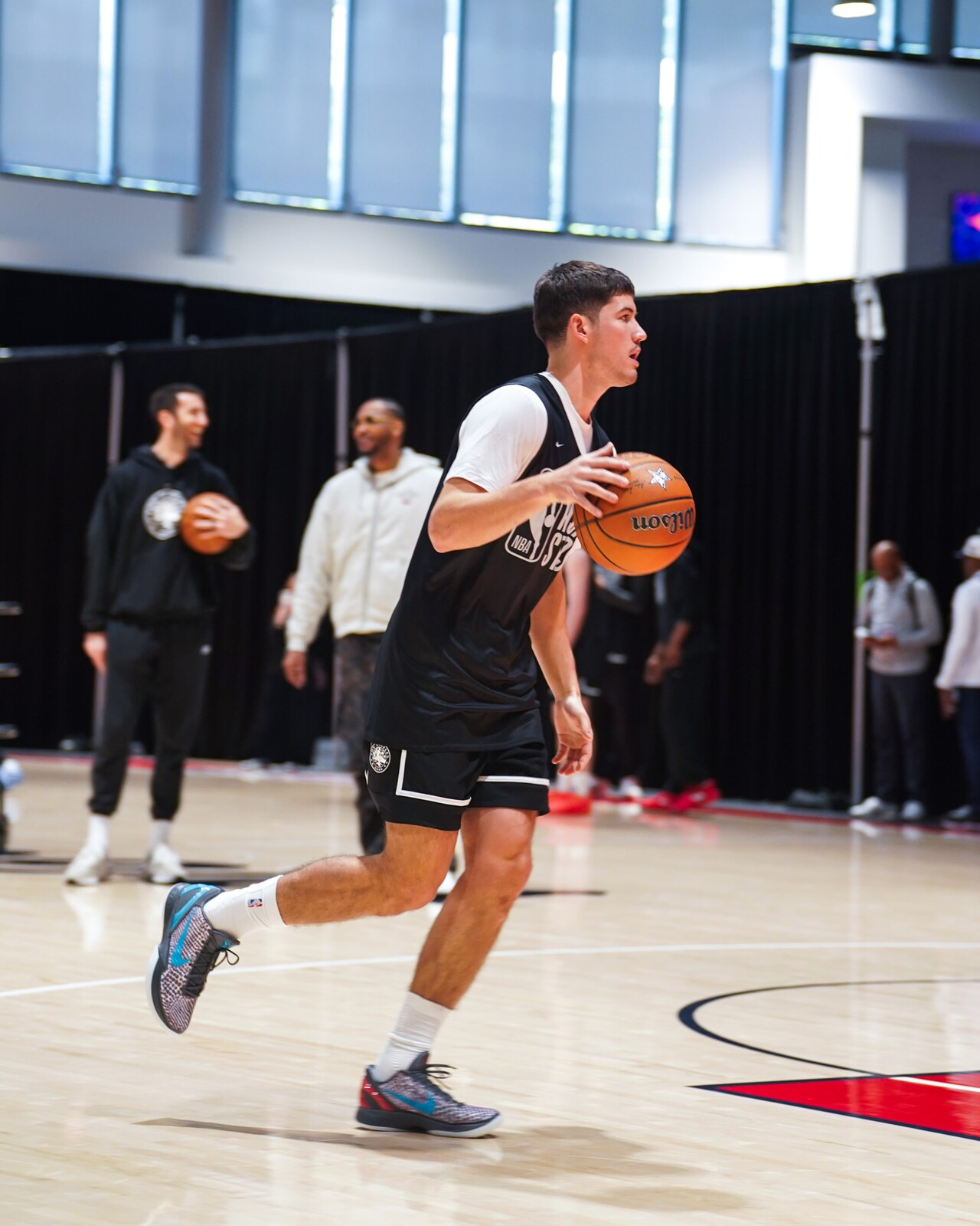 Rising Stars Practice - Reed Sheppard / Tristen Newton | Houston Rockets
