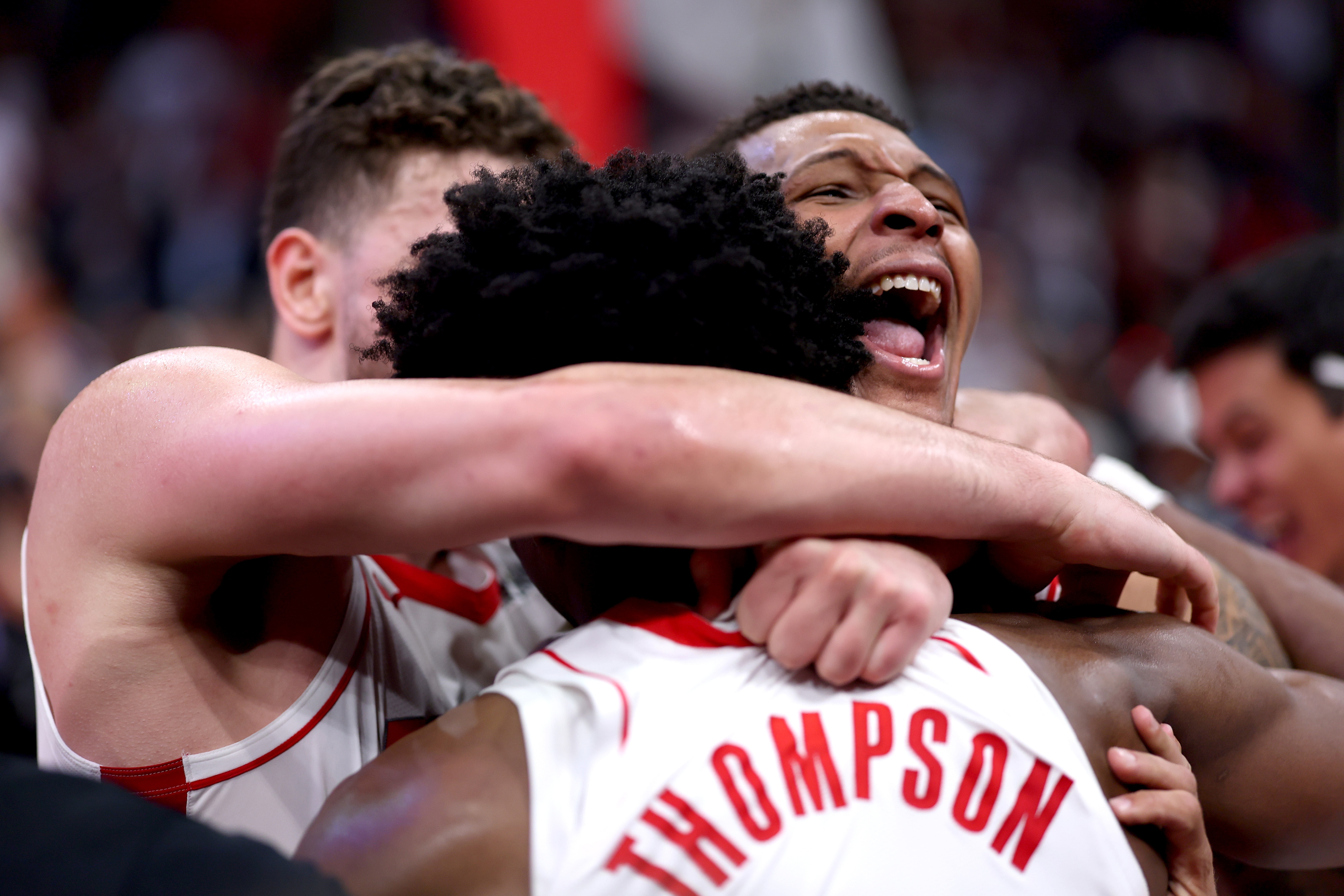 Heat Rockets Fight Amen Thompson Wins It at the Buzzer 123 to 122 vs Heat | Houston Rockets
