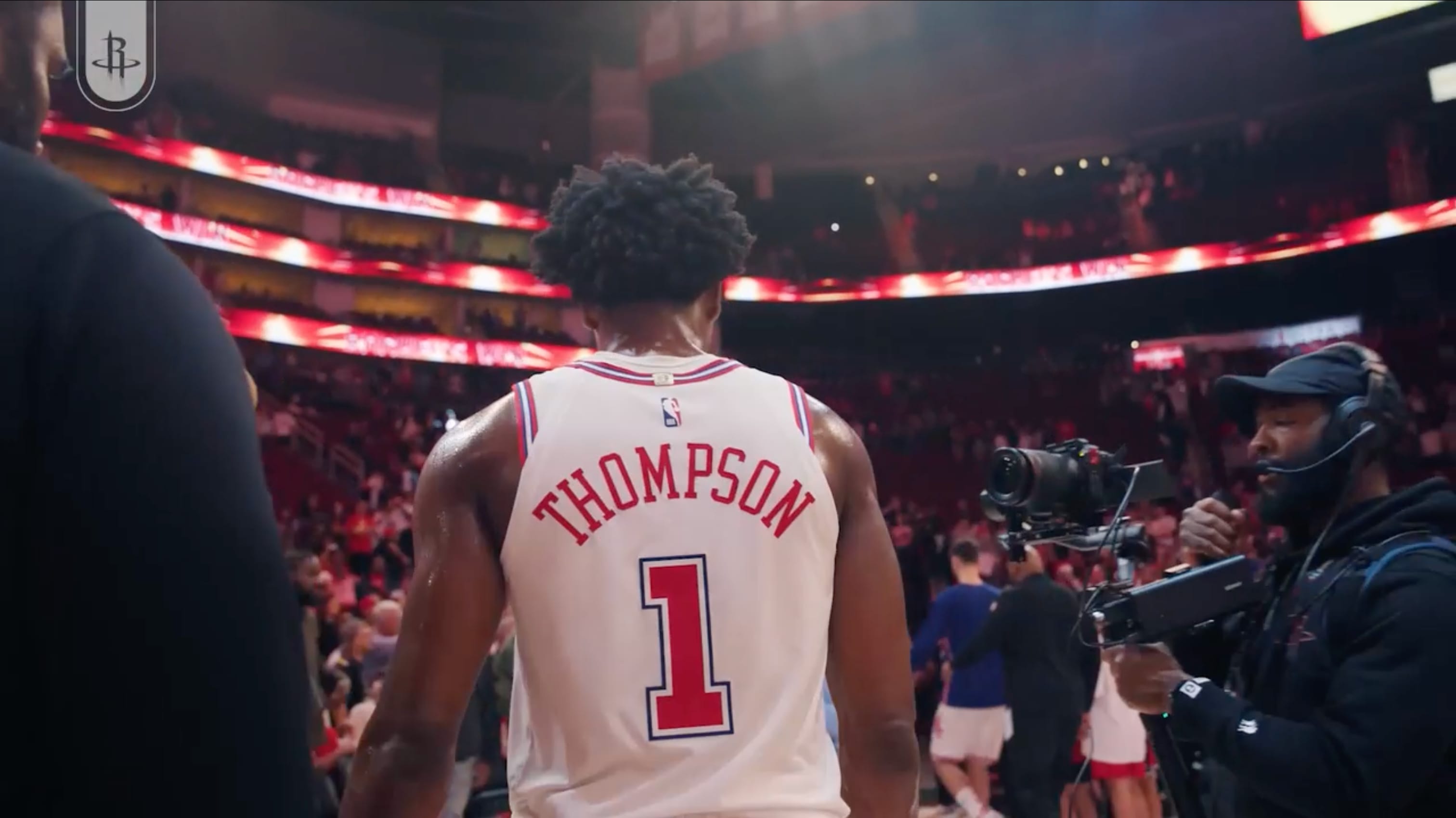 Amen Thompson Reacts After 26-Point Performance in Rockets Win ...