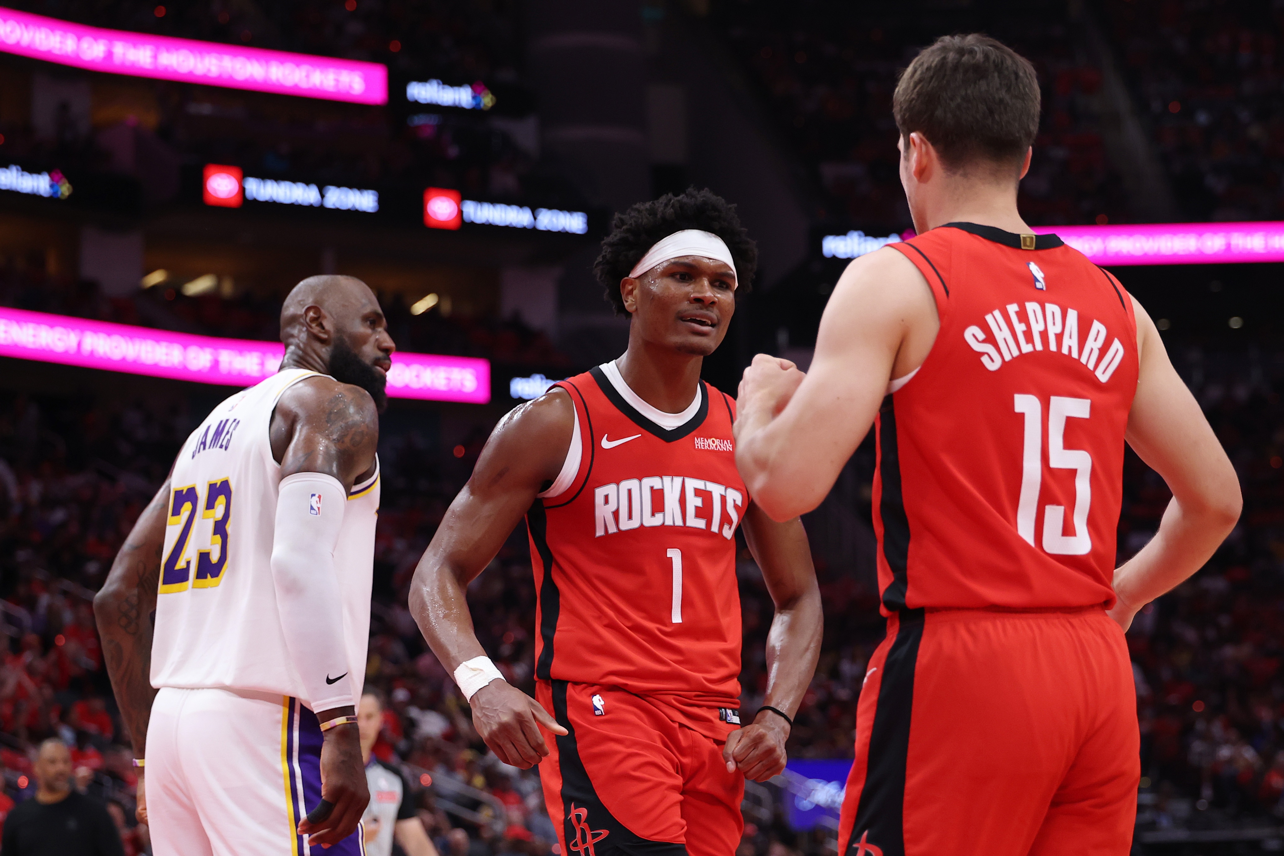 Sunday Night Win in Houston: Game 4 vs Lakers | Houston Rockets