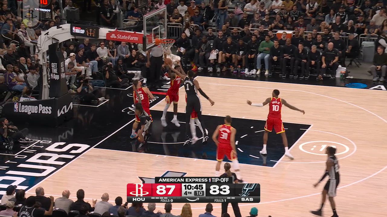 All Plays vs. San Antonio Spurs in the 4th Quarter
