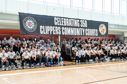 Community Courts and Technology Lab Event | LA Clippers