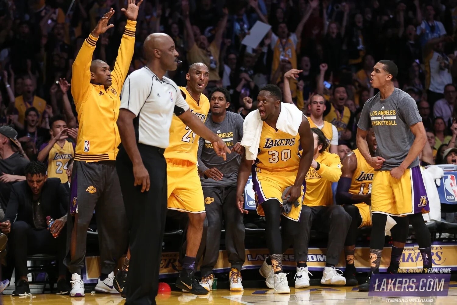 History Day in Photos Kobes Final Game | NBA.com