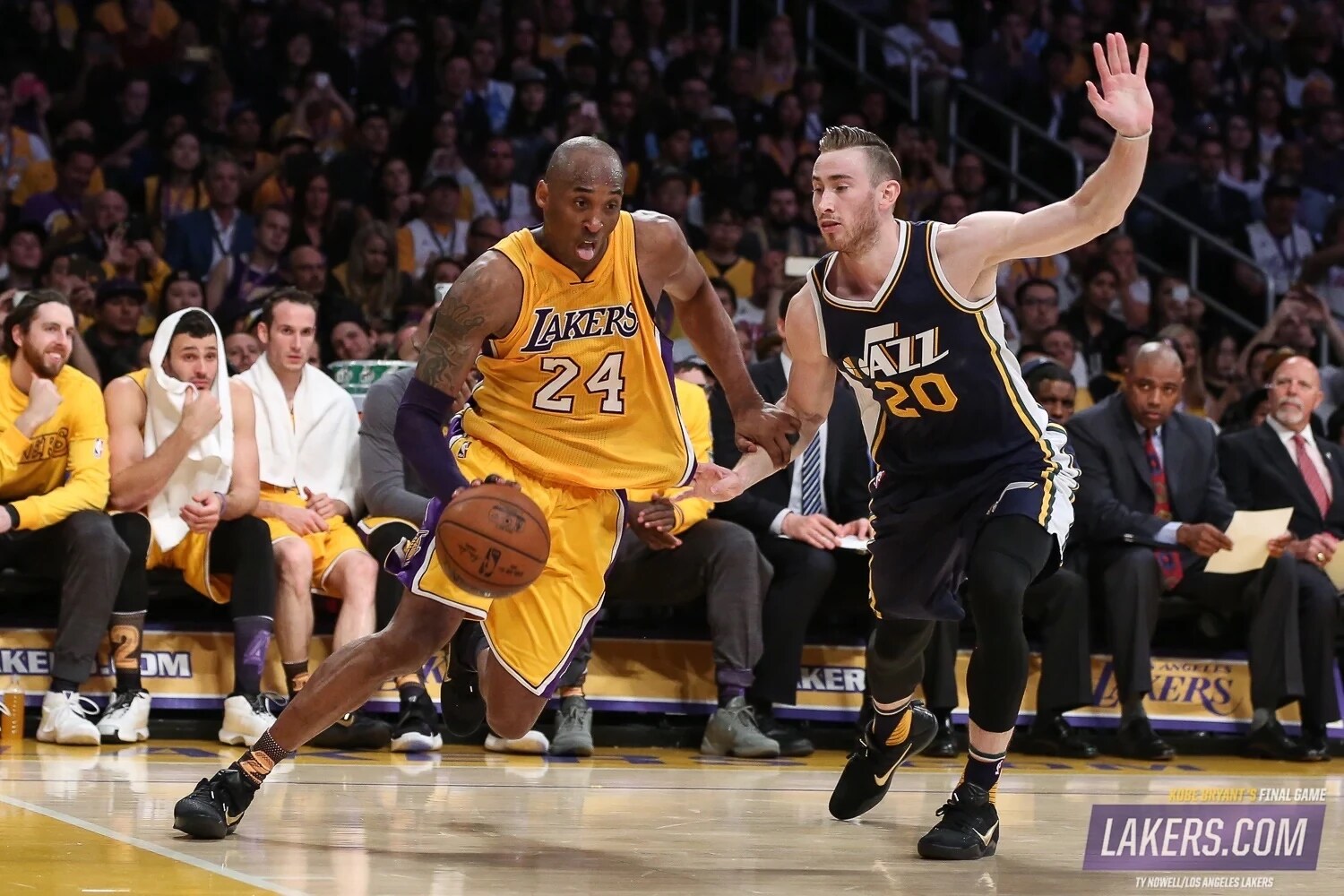 History Day in Photos Kobes Final Game | NBA.com
