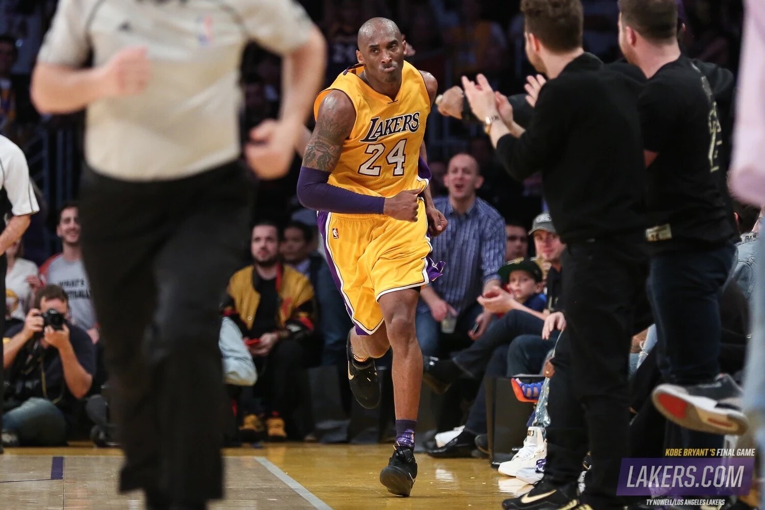 History Day in Photos Kobes Final Game | NBA.com