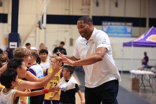 Camp Lakers Celebrated Los Angeles Lakers 75th Anniversary with a Camp
