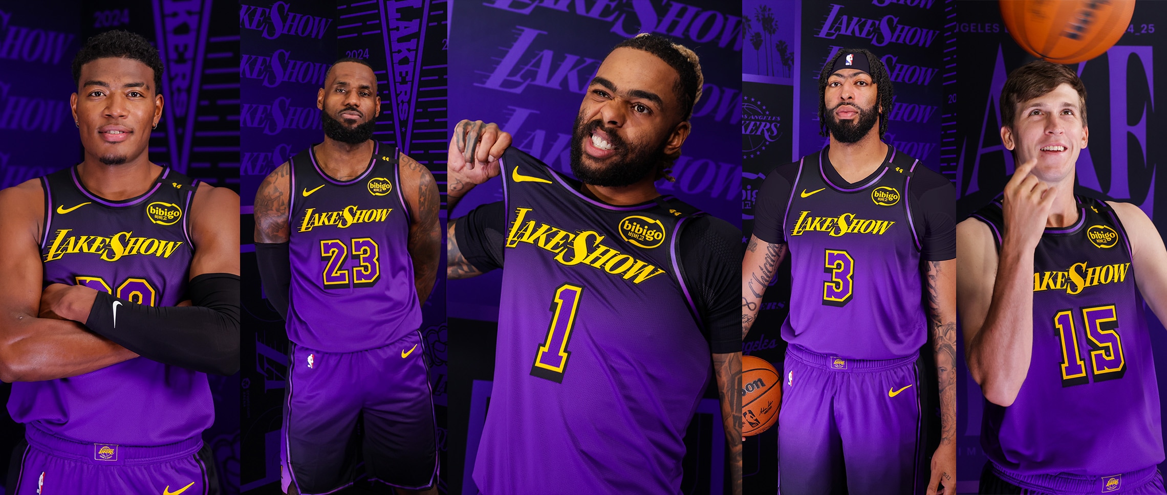 City Jersey Landing Page - 2024 | Los Angeles Lakers