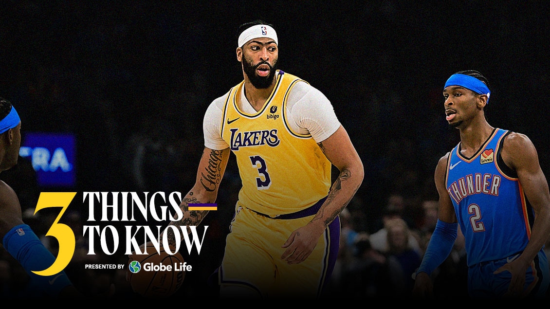 Three Things to Know: Lakers vs. Thunder, Nov. 29 | Los Angeles Lakers