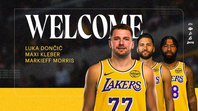 Los Angeles Lakers Acquire Luka Dončić, Maxi Kleber and Markieff Morris  from Dallas Mavericks | NBA.com