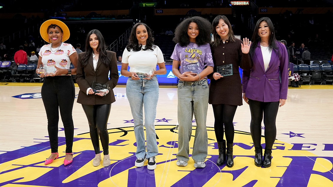 Comerica Bank Women’s Business Awards January 2025 Honorees | Los Angeles Lakers