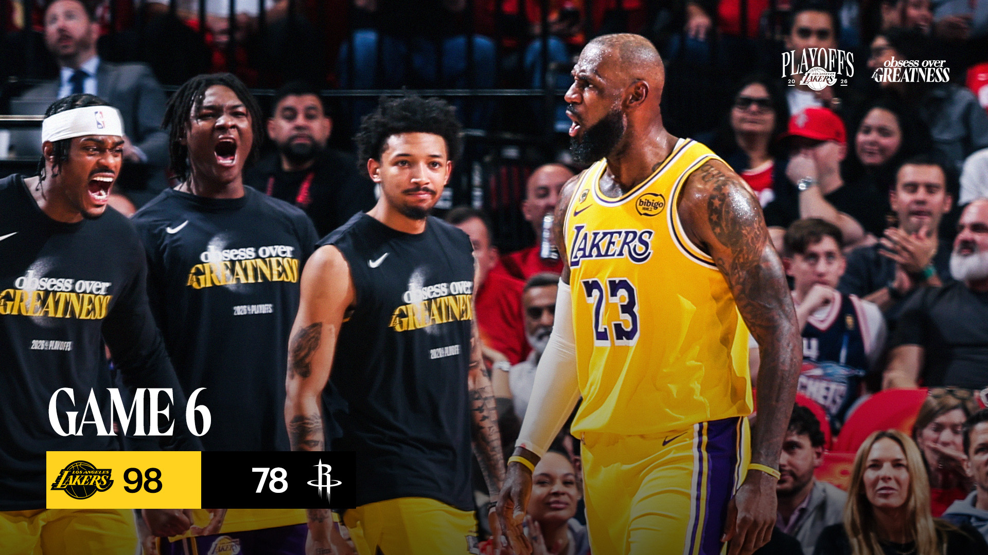 Mini Movie: Lakers Advance Past Rockets | Los Angeles Lakers