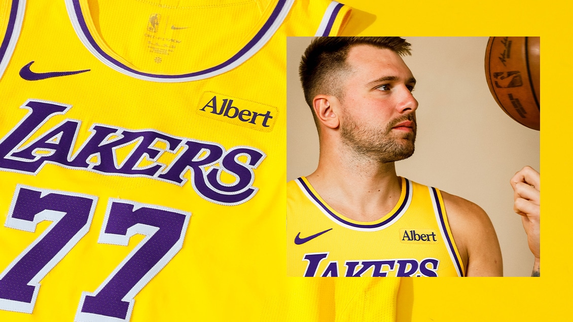 Los Angeles Lakers Announce Albert as Official Jersey Patch Partner