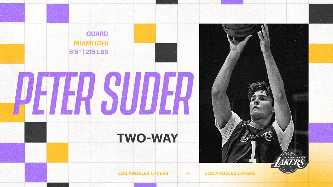 Lakers Make Strategic Roster Addition With Peter Suder Two-Way Deal