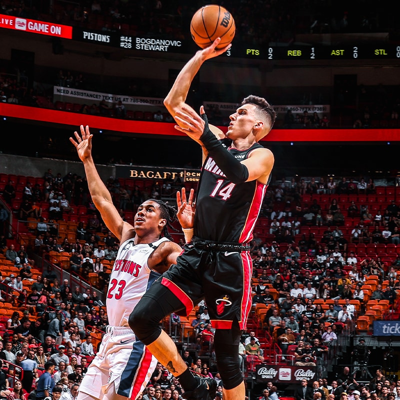 Through The Lens Pistons vs HEAT 12/06/22 Photo Gallery