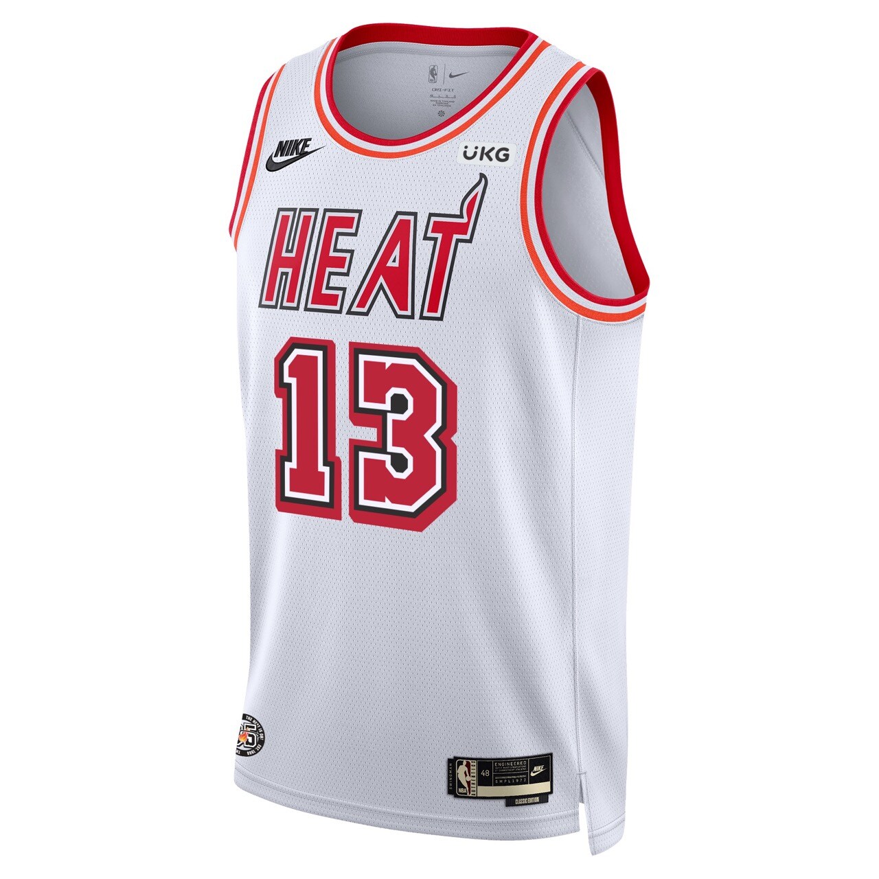 Miami Heat NBA 1988 Red White Design Baseball Jersey - Growkoc