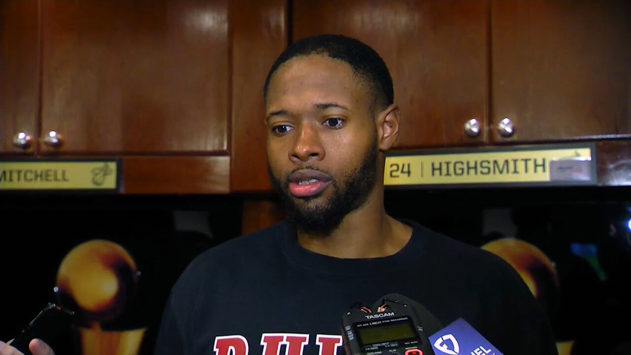 Highsmith on providing a spark off the bench and staying ready | Miami Heat