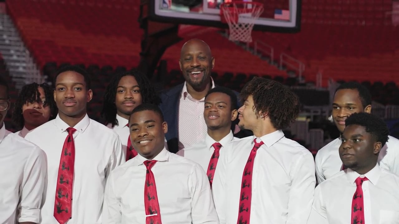 video - Miami HEAT invite the 5000 Role Models Program and the MPD to bridge the...