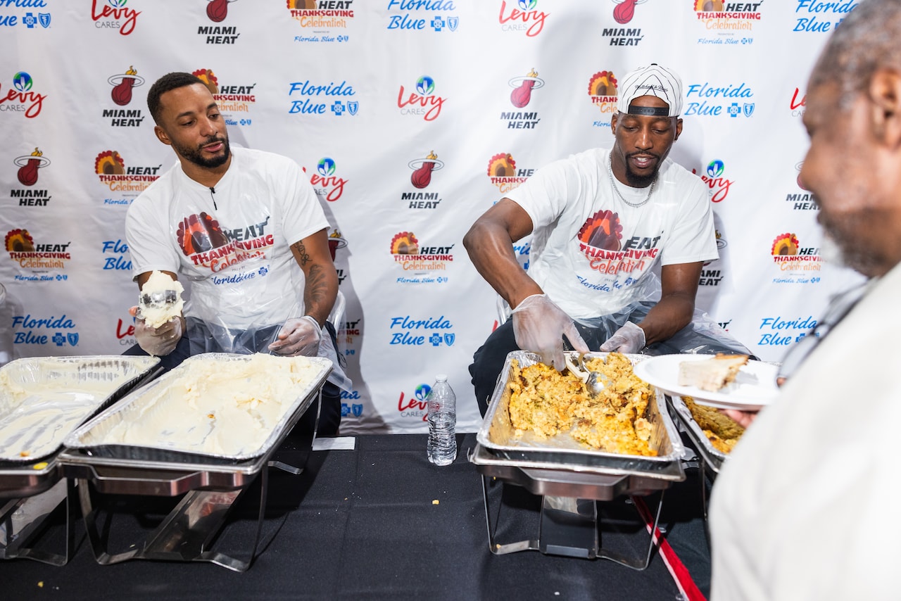 34th Annual HEAT Thanksgiving Celebration Miami Heat