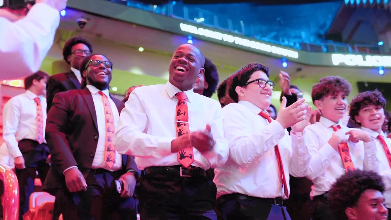 video - Miami HEAT host annual conference for 5000 Role Models of Excellence...