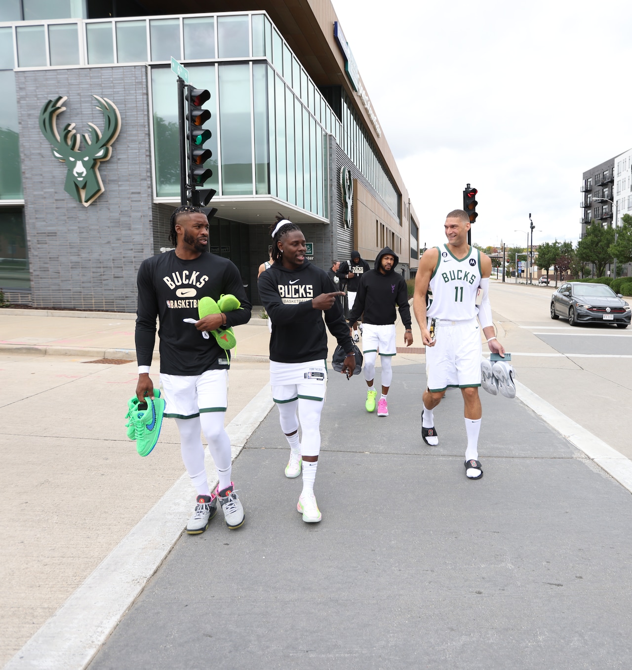 In Photos: Behind The Scenes of Bucks Media Day | Milwaukee Bucks