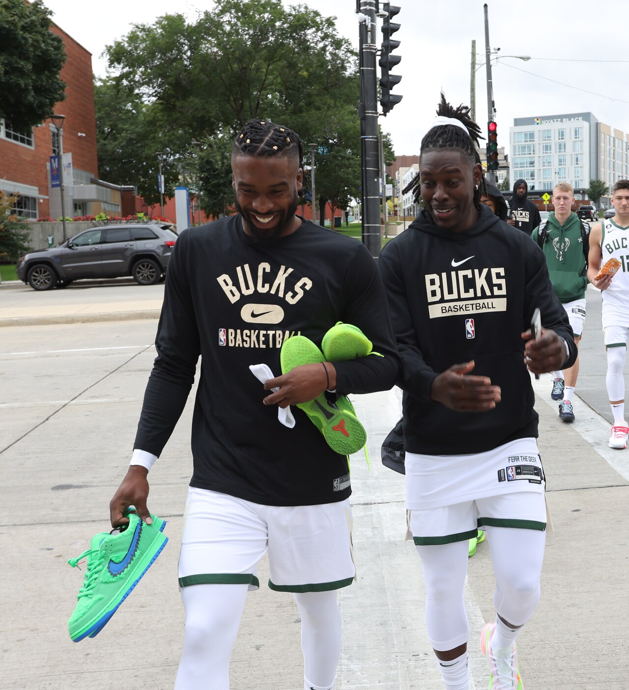 In Photos: Behind The Scenes of Bucks Media Day | Milwaukee Bucks