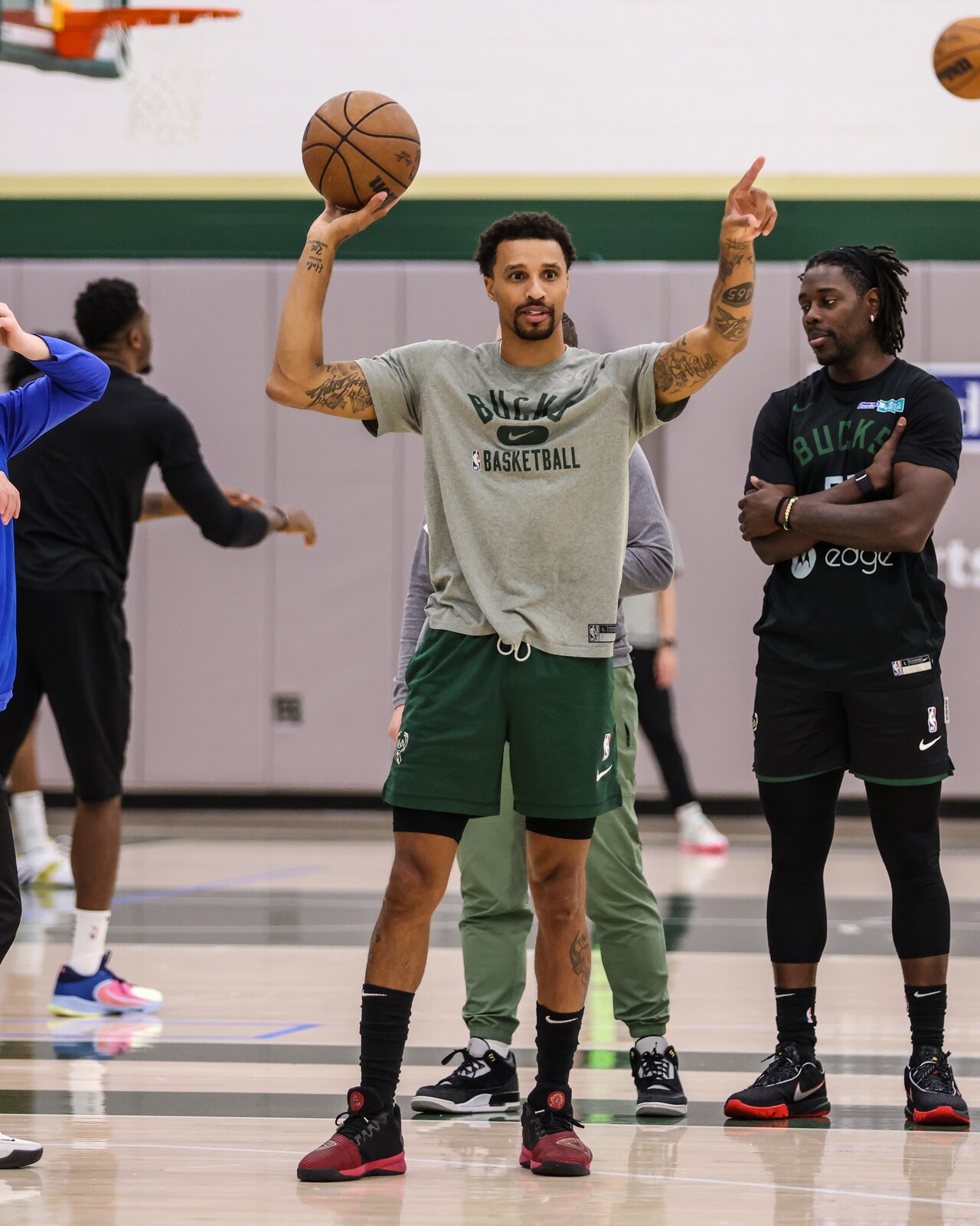 In Photos: Bucks Shootaround Ahead Of Pistons Game | Milwaukee Bucks