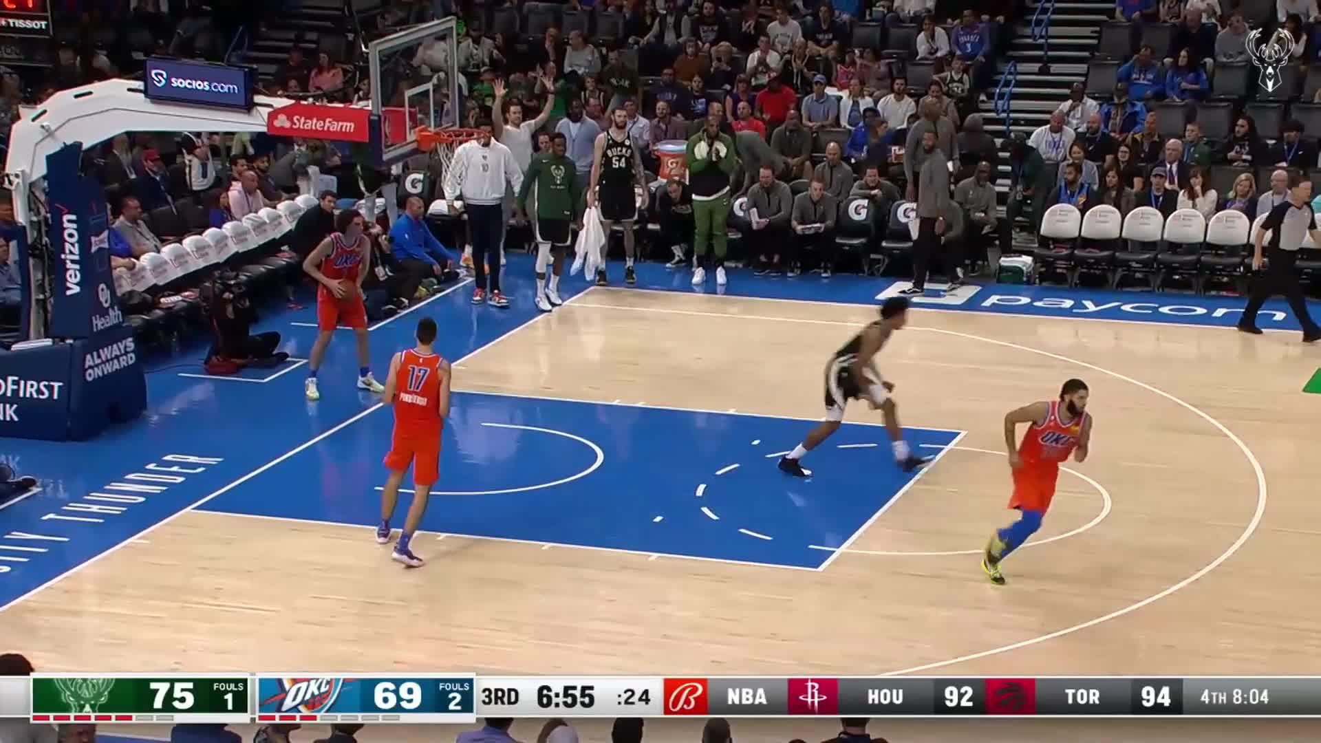 Grayson Dunks It On The Fastbreak | NBA.com
