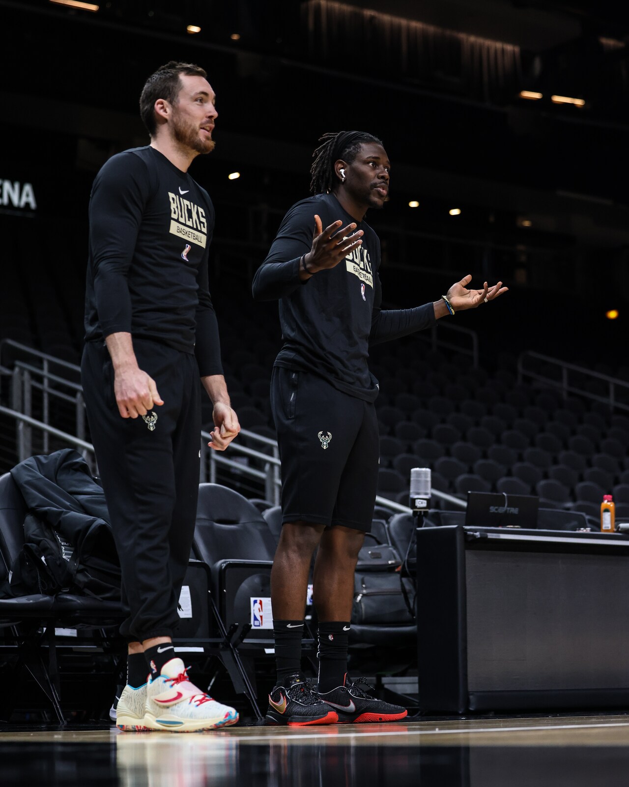 In Photos: Bucks Shootaround In Atlanta | Milwaukee Bucks