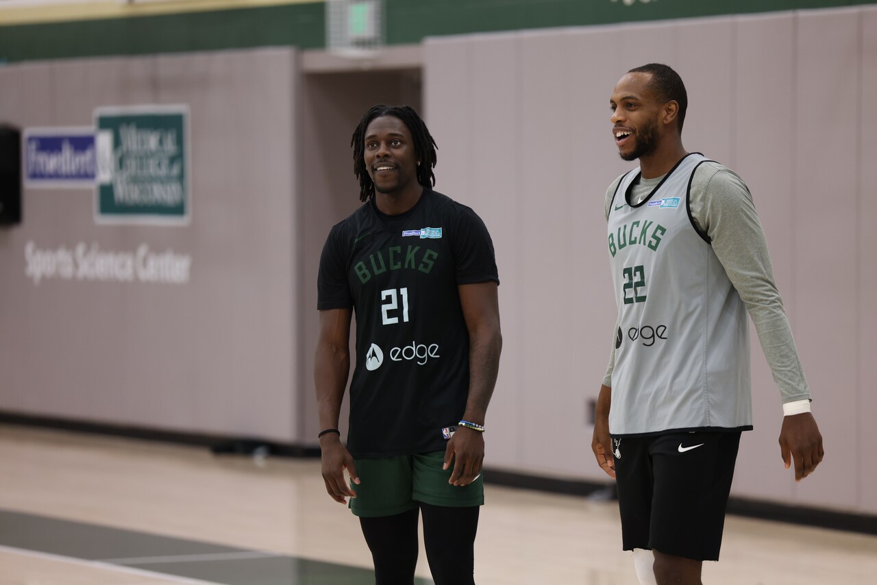 In Photos: Bucks Shootaround Ahead Of Nuggets Game | Milwaukee Bucks