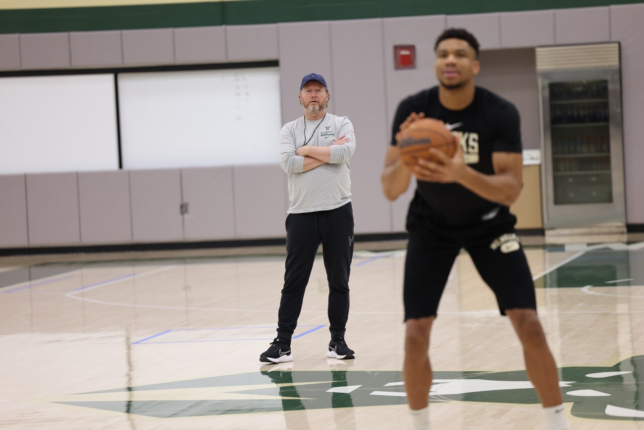 In Photos: Bucks Shootaround Ahead Of Nuggets Game | Milwaukee Bucks
