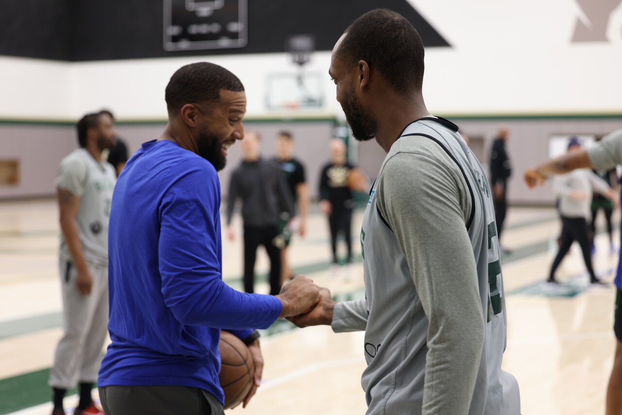 In Photos: Bucks Shootaround Ahead Of Nuggets Game | Milwaukee Bucks