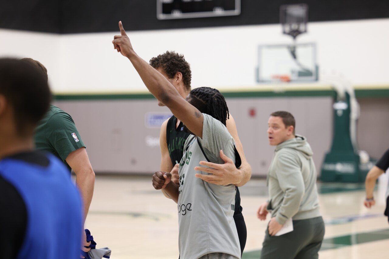 In Photos: Bucks Shootaround Ahead Of Nuggets Game | Milwaukee Bucks