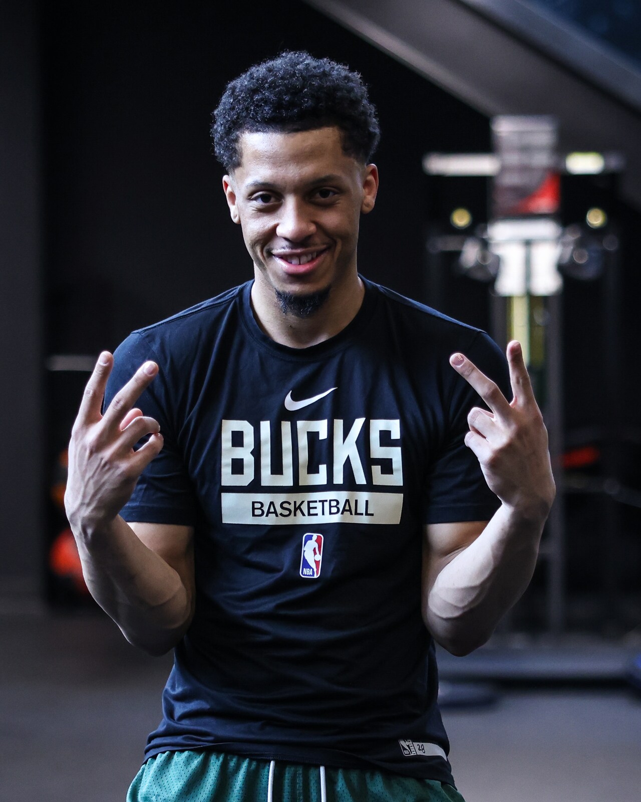 In Photos: Bucks Practice Ahead Of First Playoff Game Against Miami ...