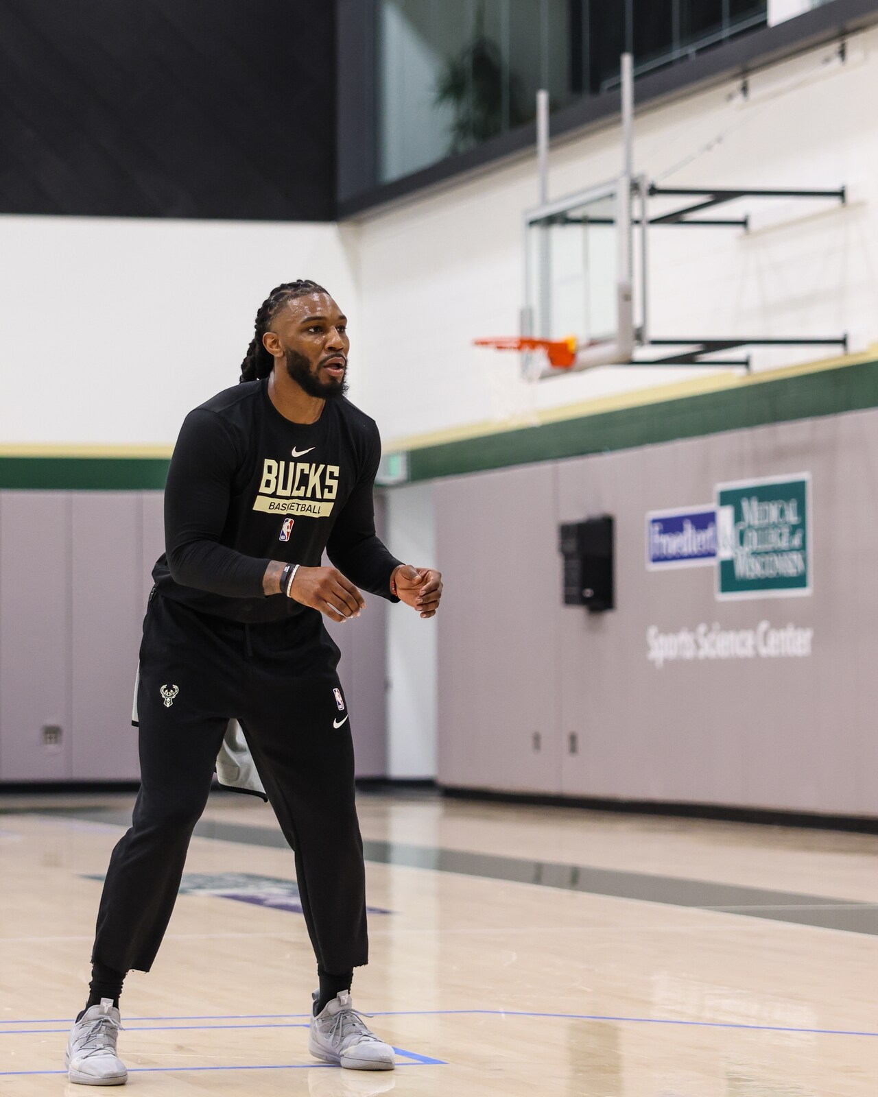 In Photos: Bucks Practice Ahead Of First Playoff Game Against Miami ...