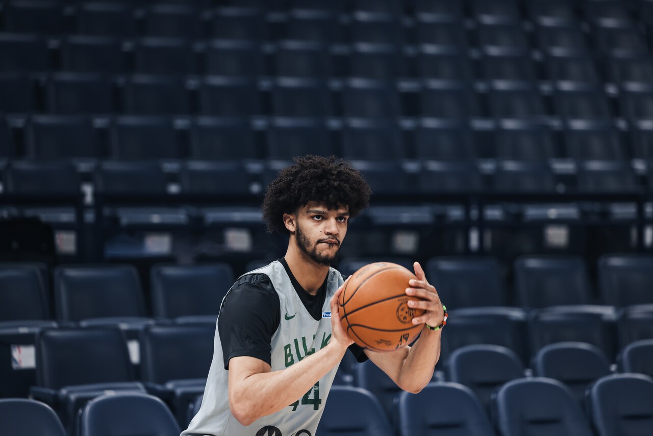 In Photos: Bucks shootaround in OKC | 4.12.24 | Milwaukee Bucks