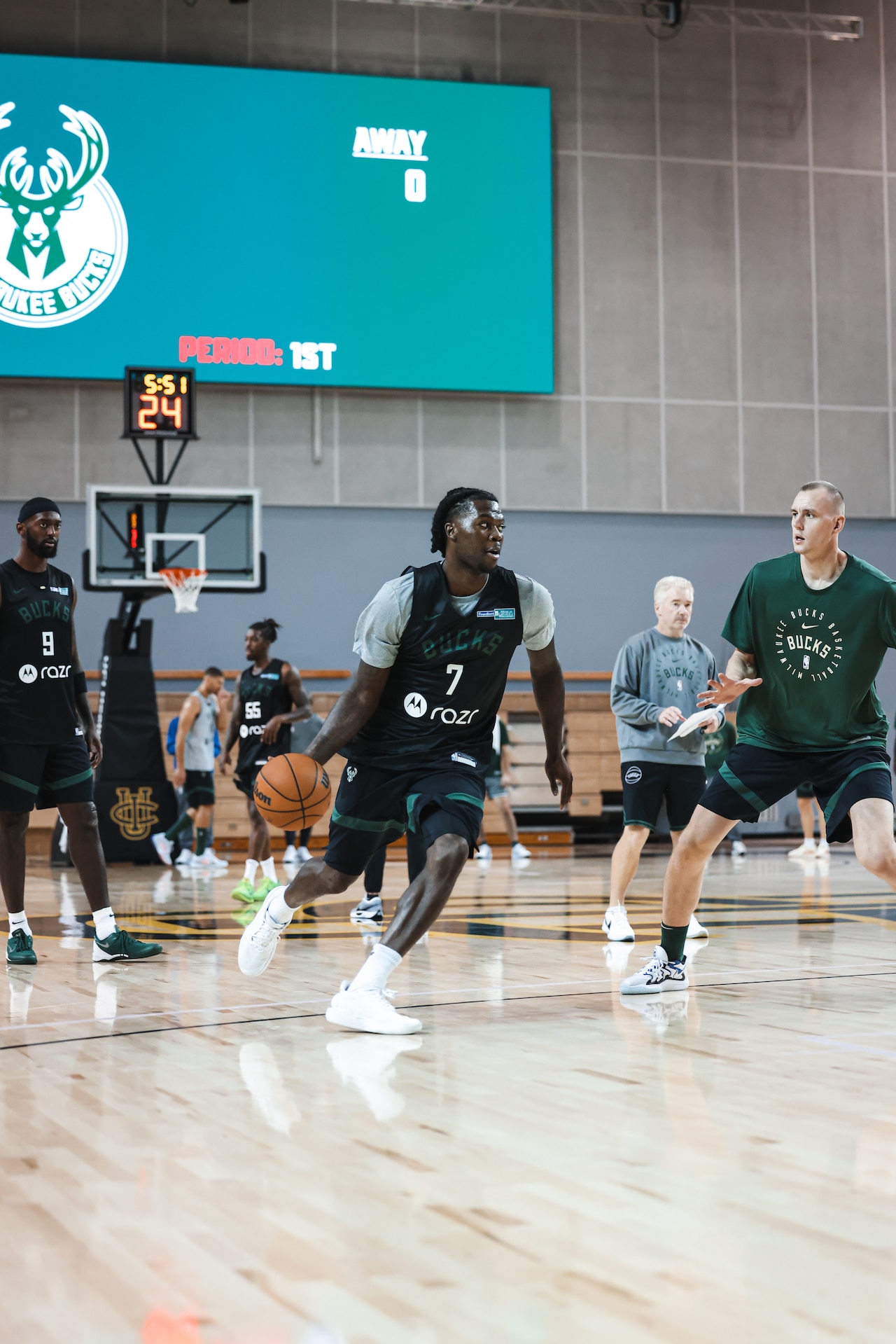 In Photos: Bucks Training Camp practice at UC Irvine | 10.2.24 | Milwaukee Bucks
