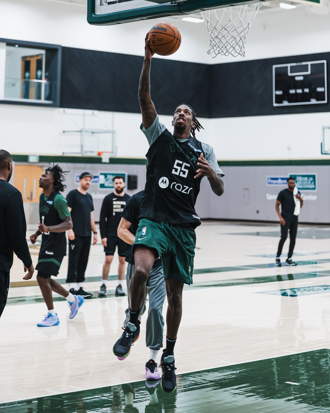 In Photos: Bucks practice in Milwaukee | 10.8.24 | Milwaukee Bucks