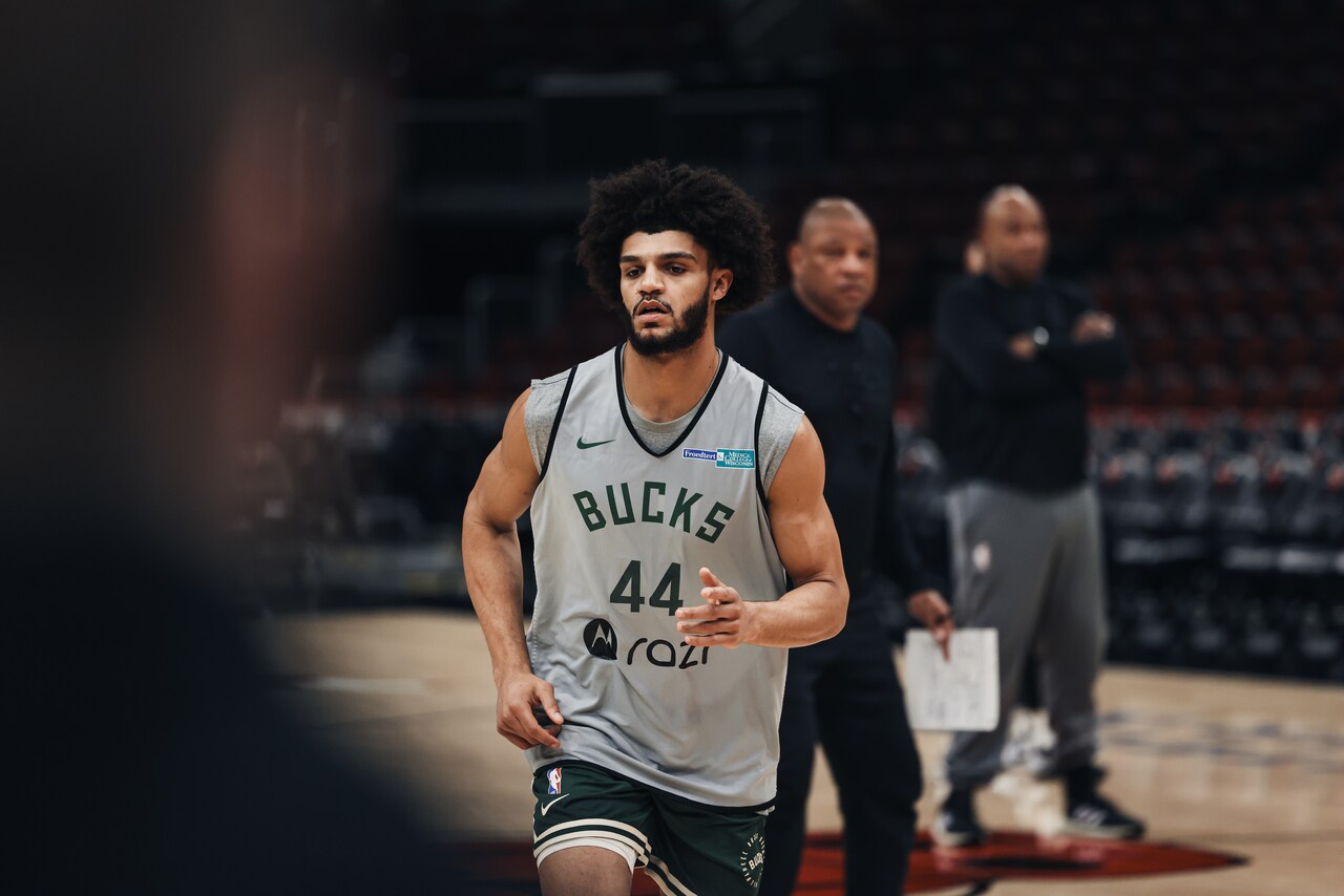 In Photos: Bucks shootaround in Chicago | 12.28.24 | Milwaukee Bucks