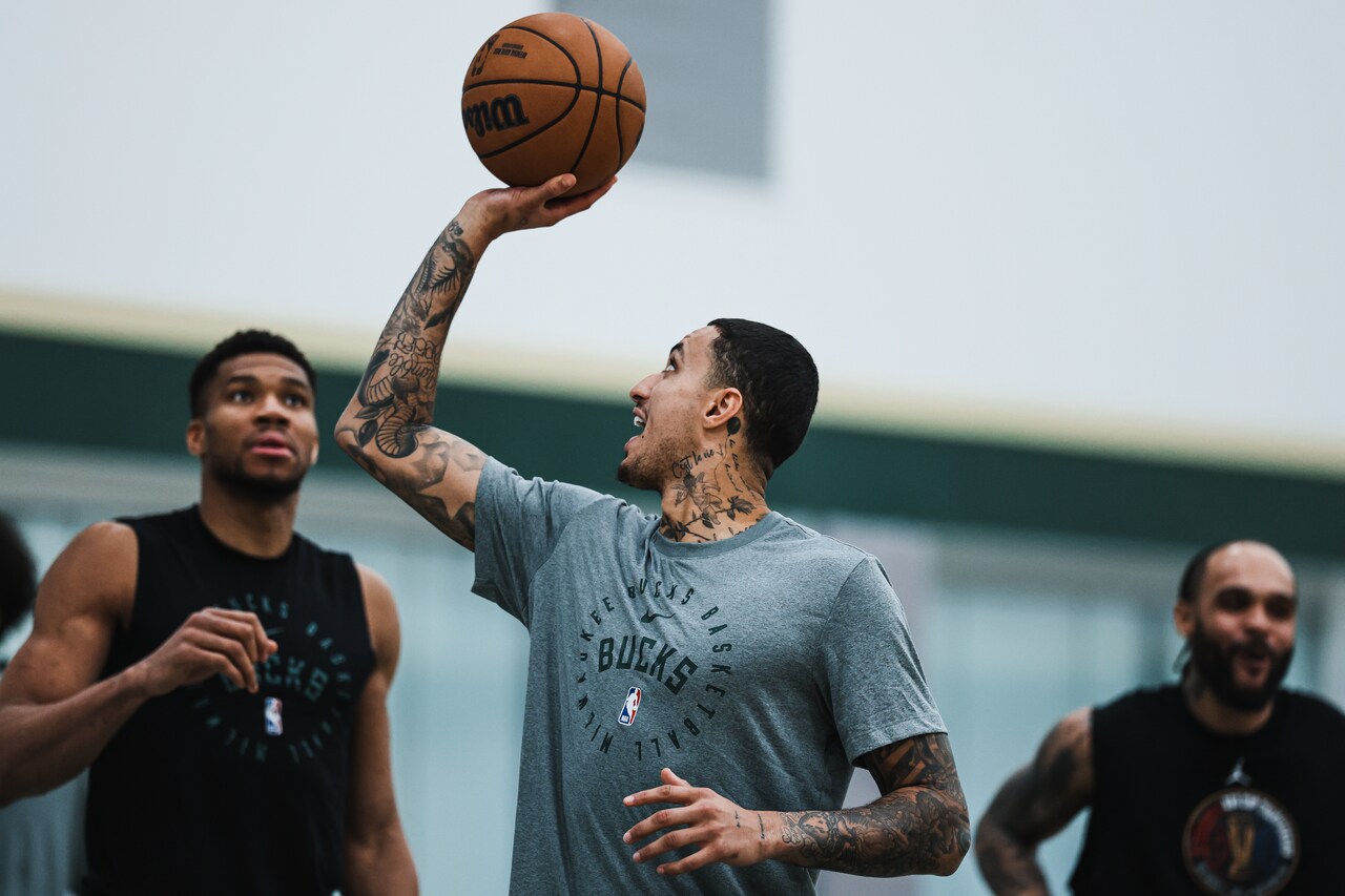 In Photos: Bucks practice in Milwaukee | 4.24.25 | Milwaukee Bucks