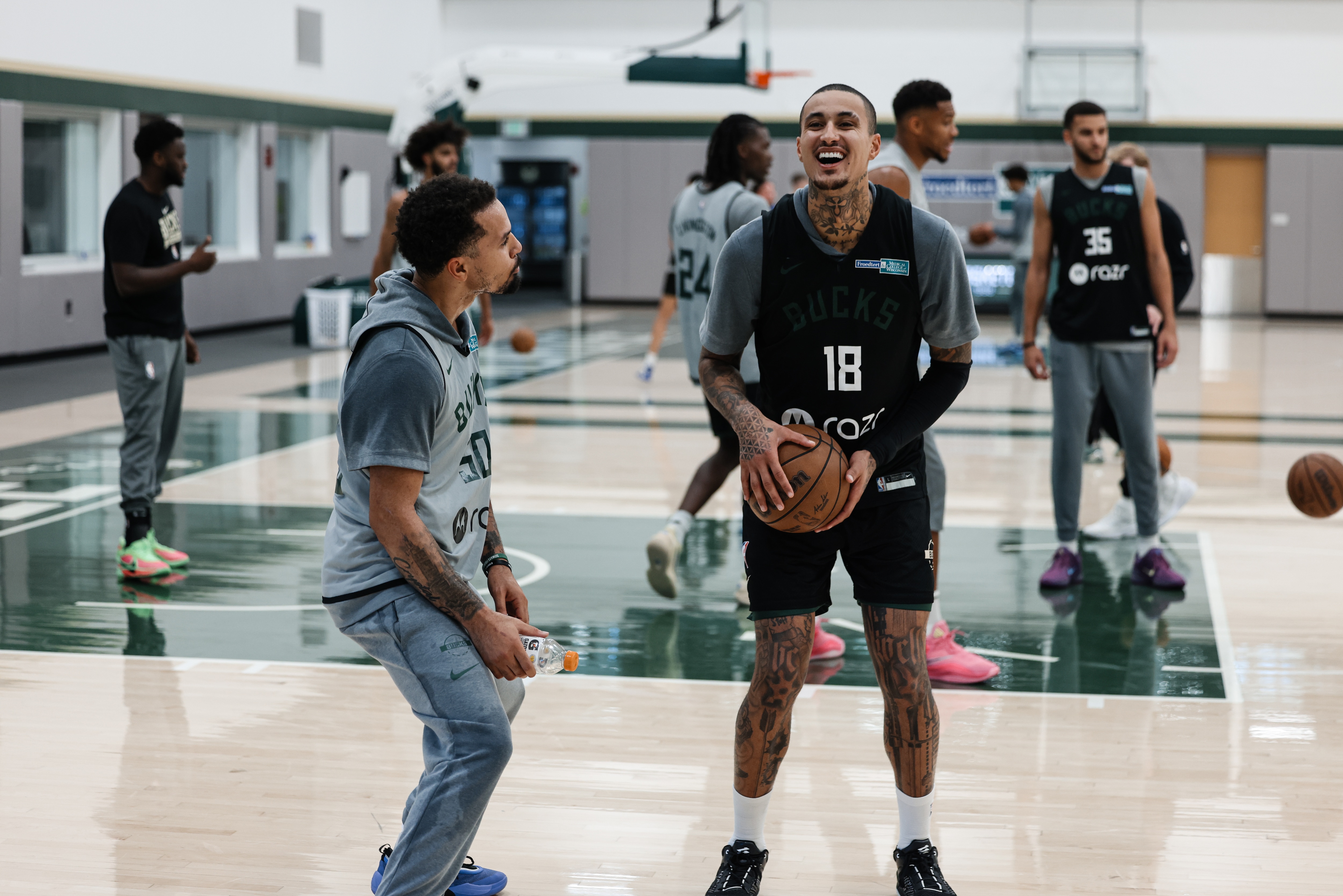 In Photos: Bucks practice in Milwaukee | 10.8.25 | Milwaukee Bucks