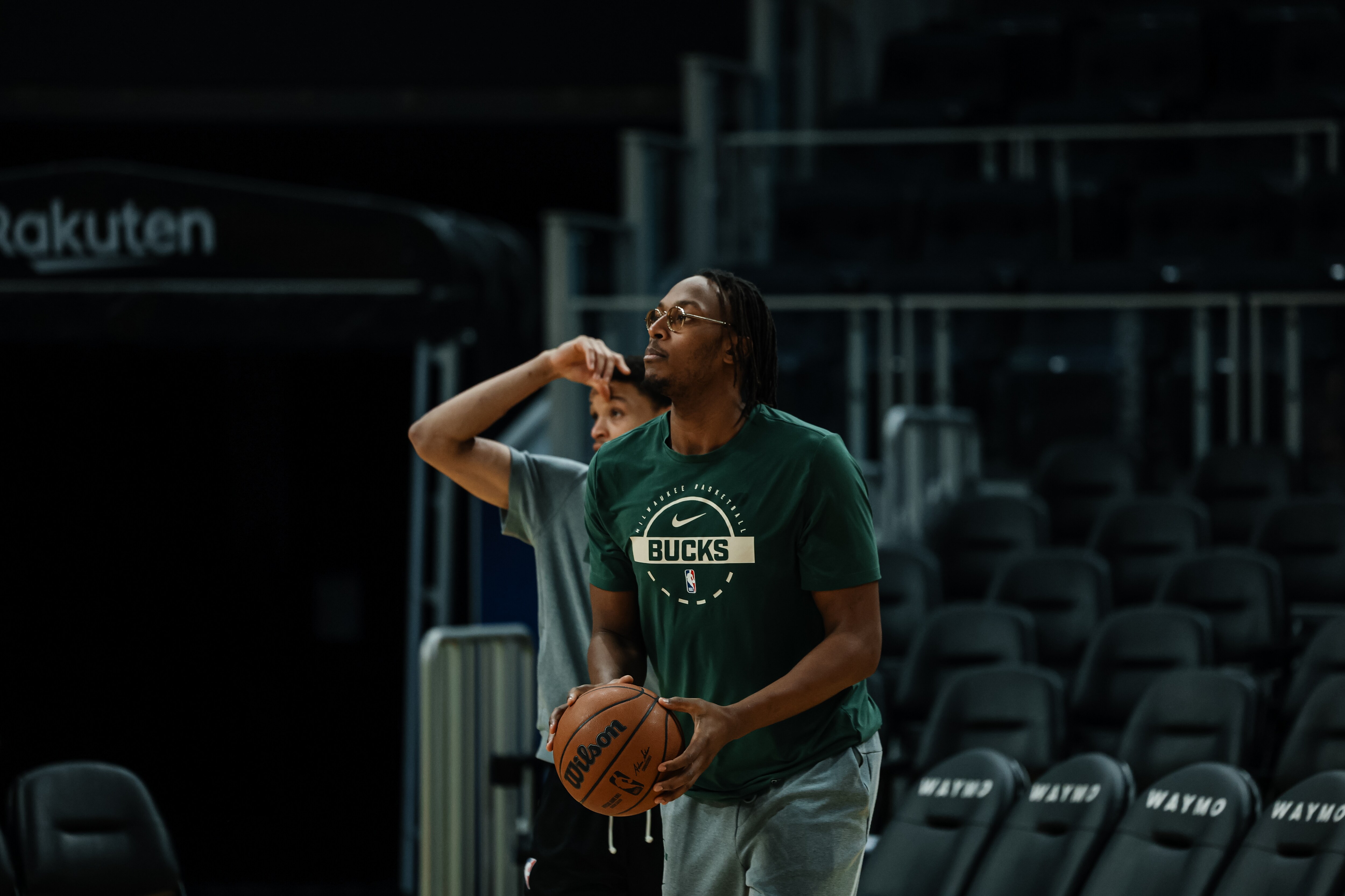 Image for In Photos: Bucks shootaround in San Francisco | ..
