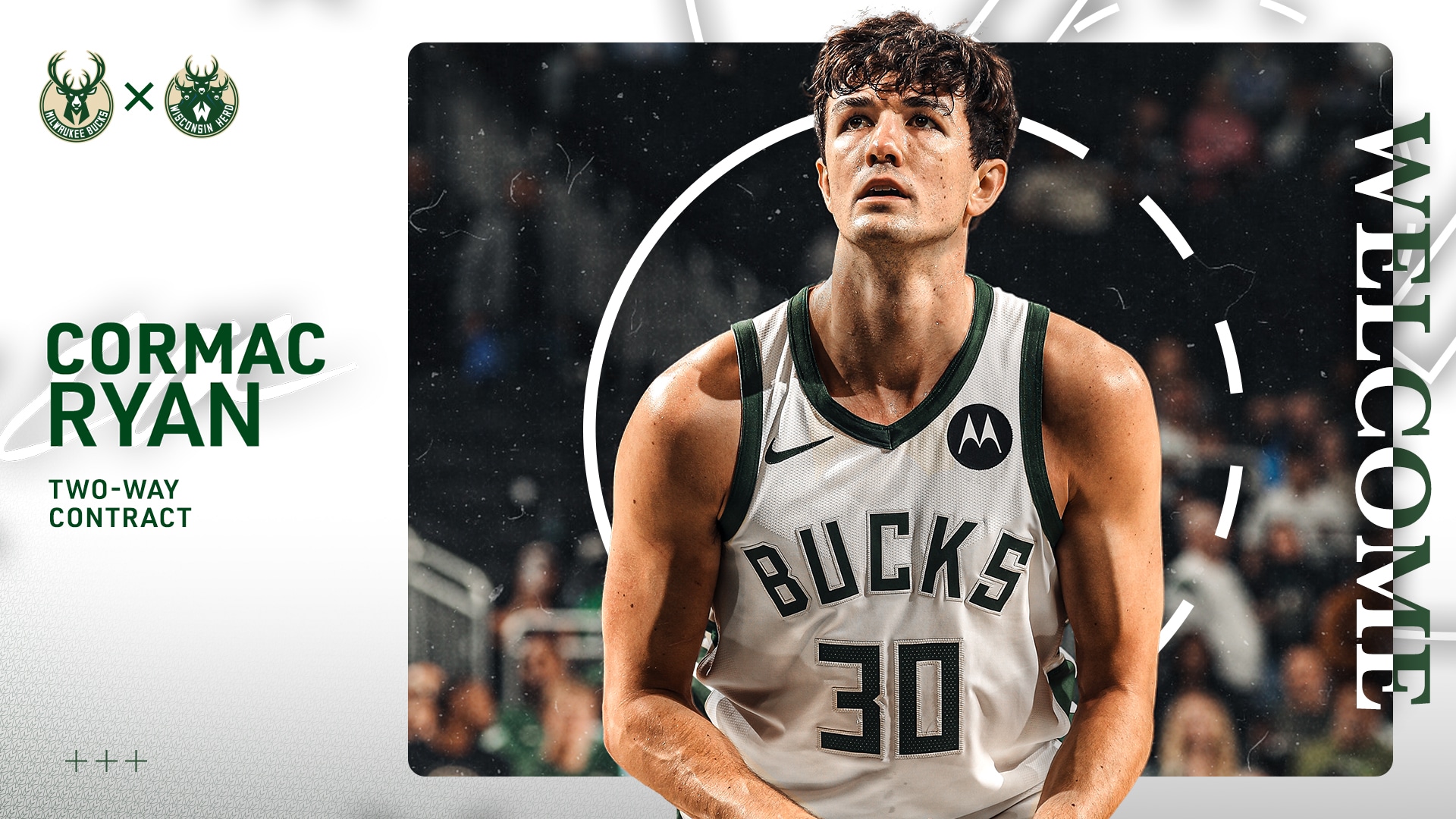 Cormac Ryan Signs Two-Way Contract With Milwaukee Bucks