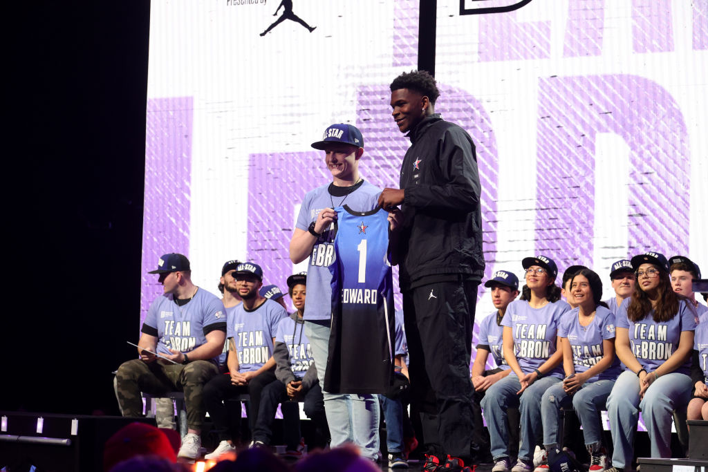 Wolves Pics: Anthony Edwards Makes All-Star Debut | Minnesota Timberwolves