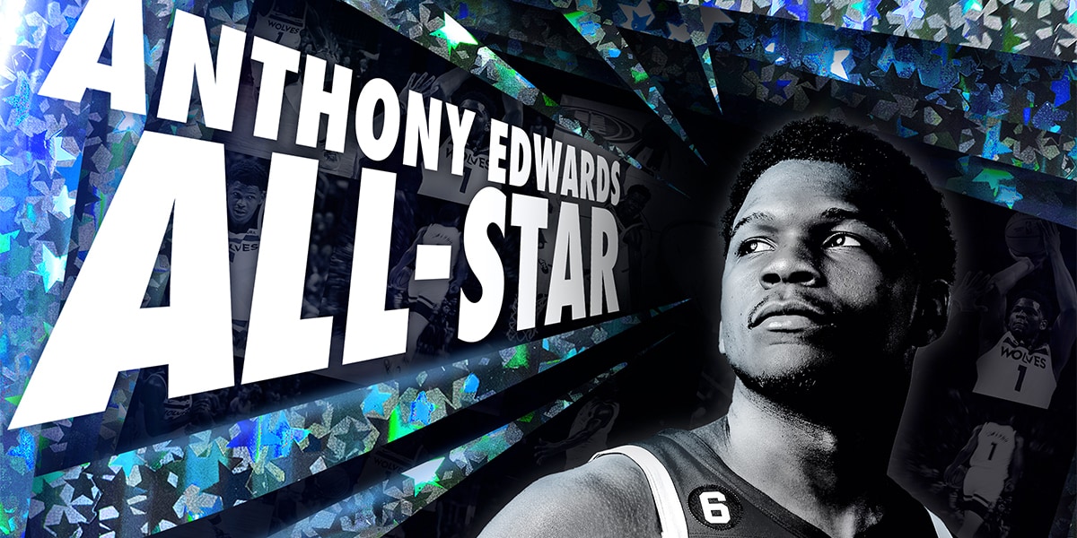 Timberwolves guard Anthony Edwards is an NBA all-star, after all