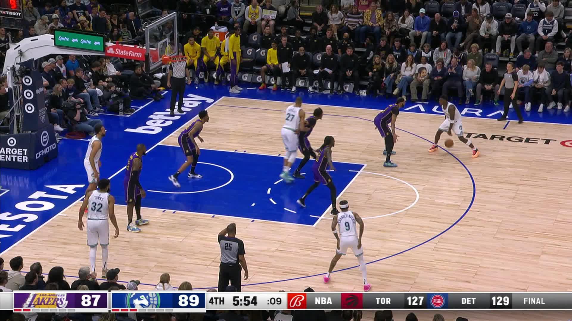 Los Angeles Lakers vs Minnesota Timberwolves Dec 30, 2023 Game