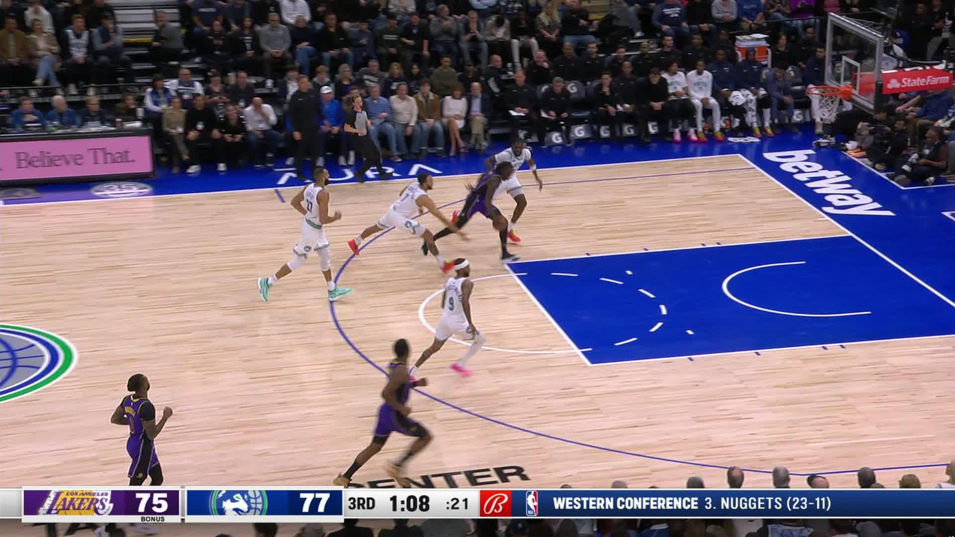 Los Angeles Lakers vs Minnesota Timberwolves Dec 30, 2023 Game Details
