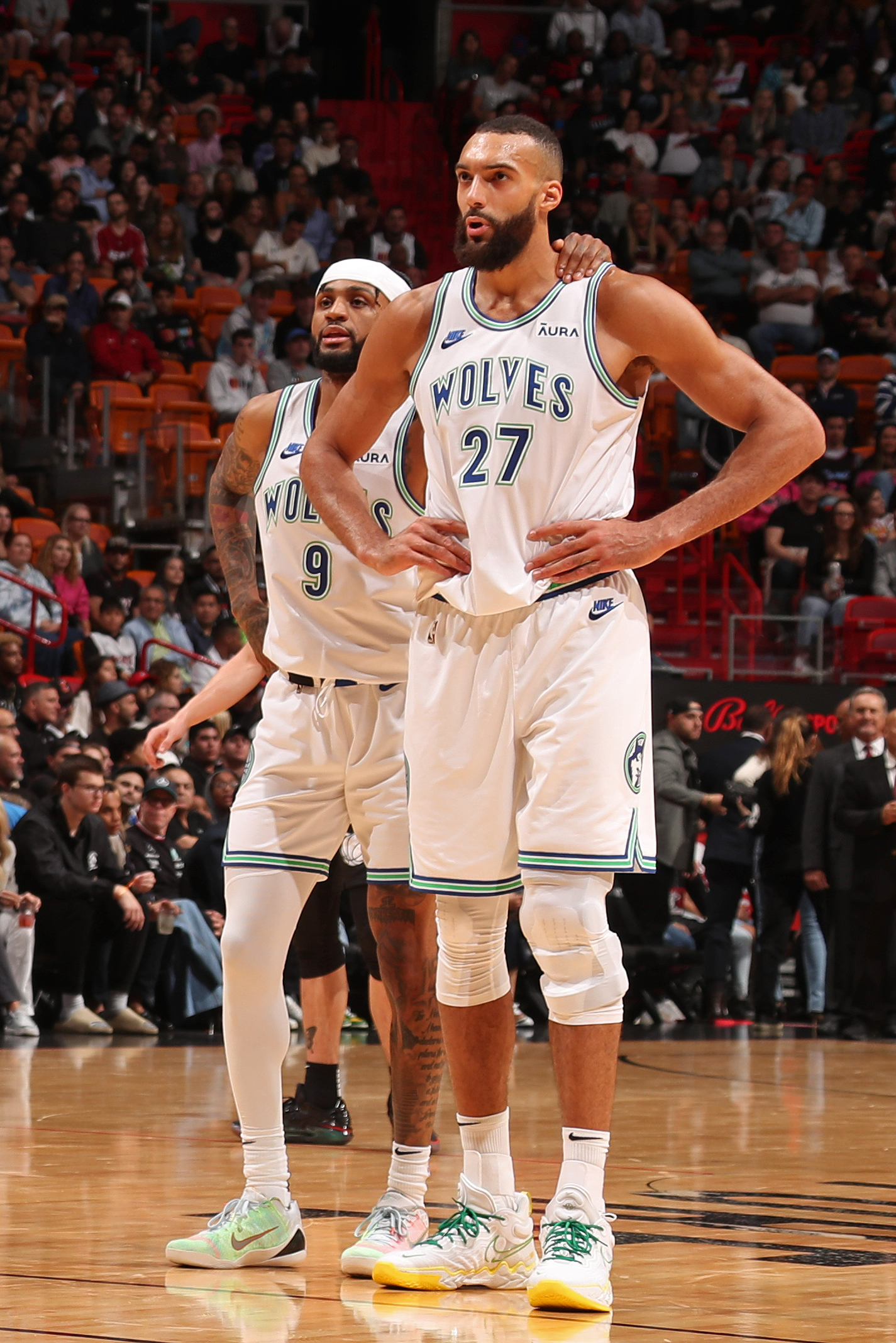Wolves Back Nba Wolves Pics: Wolves Defeat Heat | 12.18.23 Photo Gallery | NBA.com