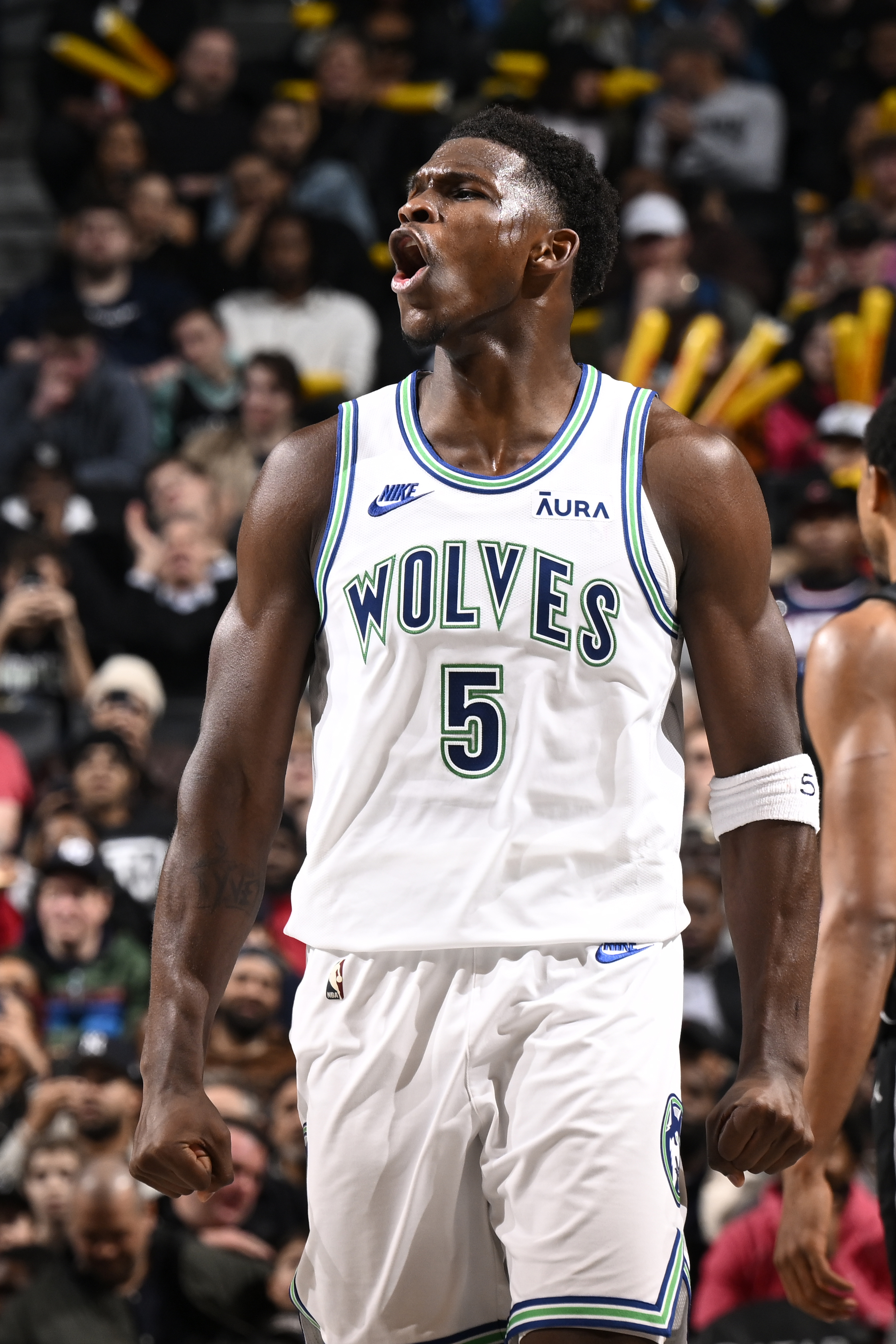 Edwards Wolves Wolves Pics: Wolves Defeat Nets | 01.25.24 Photo Gallery | NBA.com