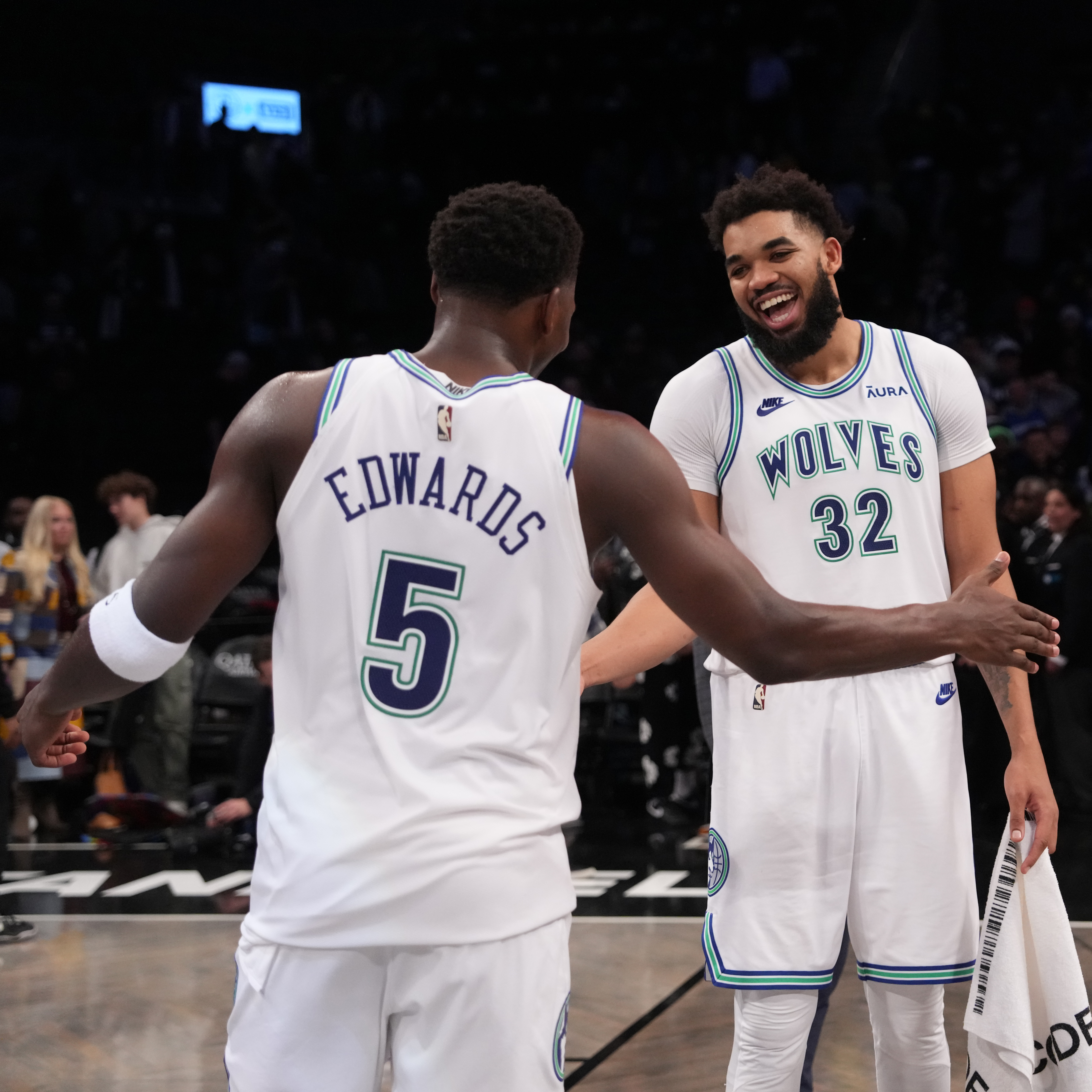 Go Wolvesnba Wolves Pics: Wolves Defeat Nets | 01.25.24 Photo Gallery | NBA.com
